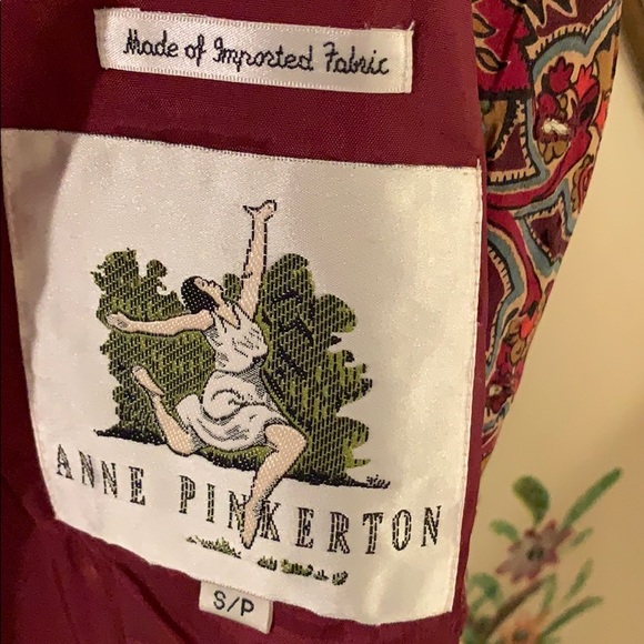 ❤️NWOT Anne Pinkerton 💯 silk fully hand beaded SP - Picture 5 of 6